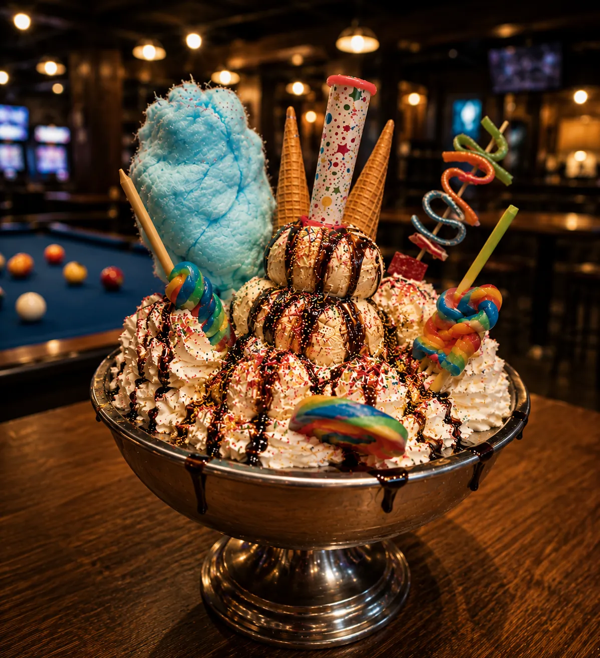Birthday sundae